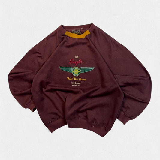 Vintage 90s graphic crewneck sweatshirt (XL)