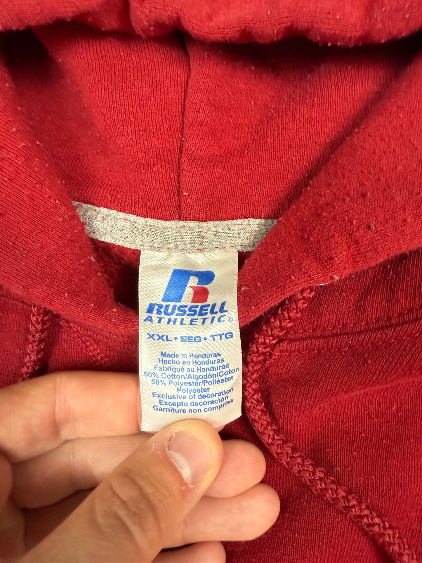 Vintage Russell athletic blank hoodie (XXL)
