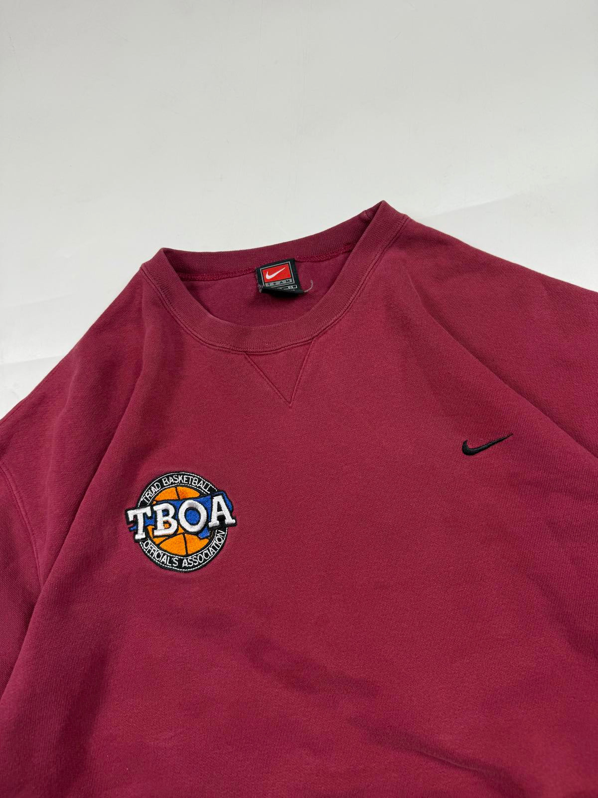 Vintage 90s Nike mini swoosh sweatshirt (XL)