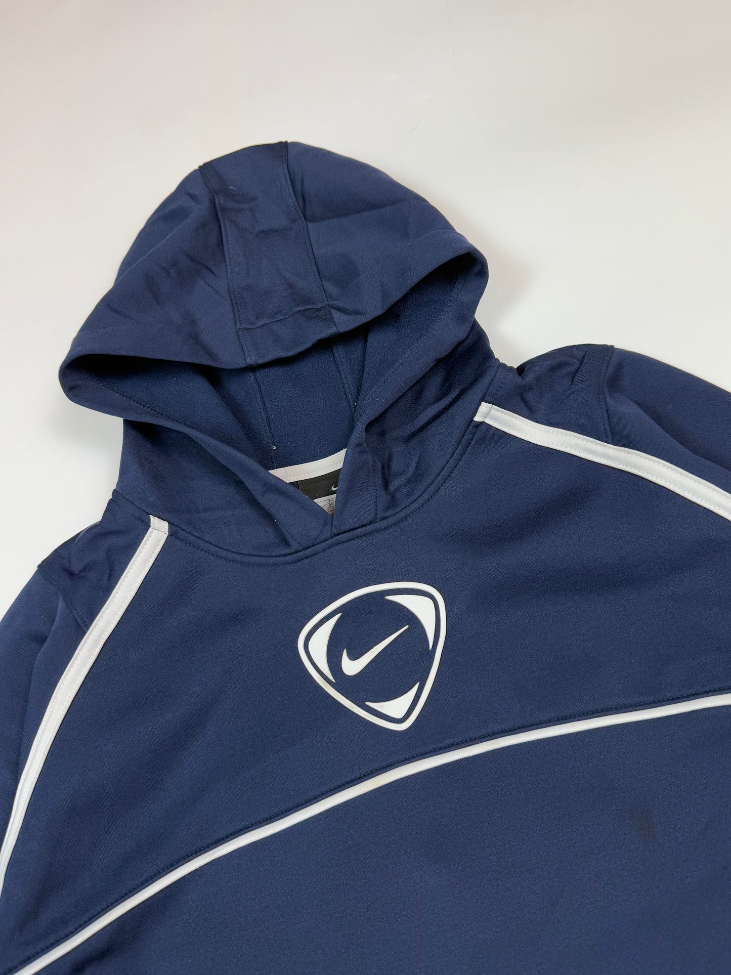 Vintage Nike football centre swoosh hoodie (S)