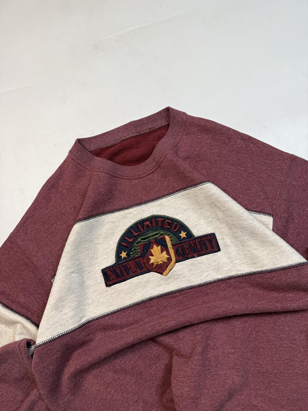 Vintage 90s graphic crewneck sweatshirt (M)