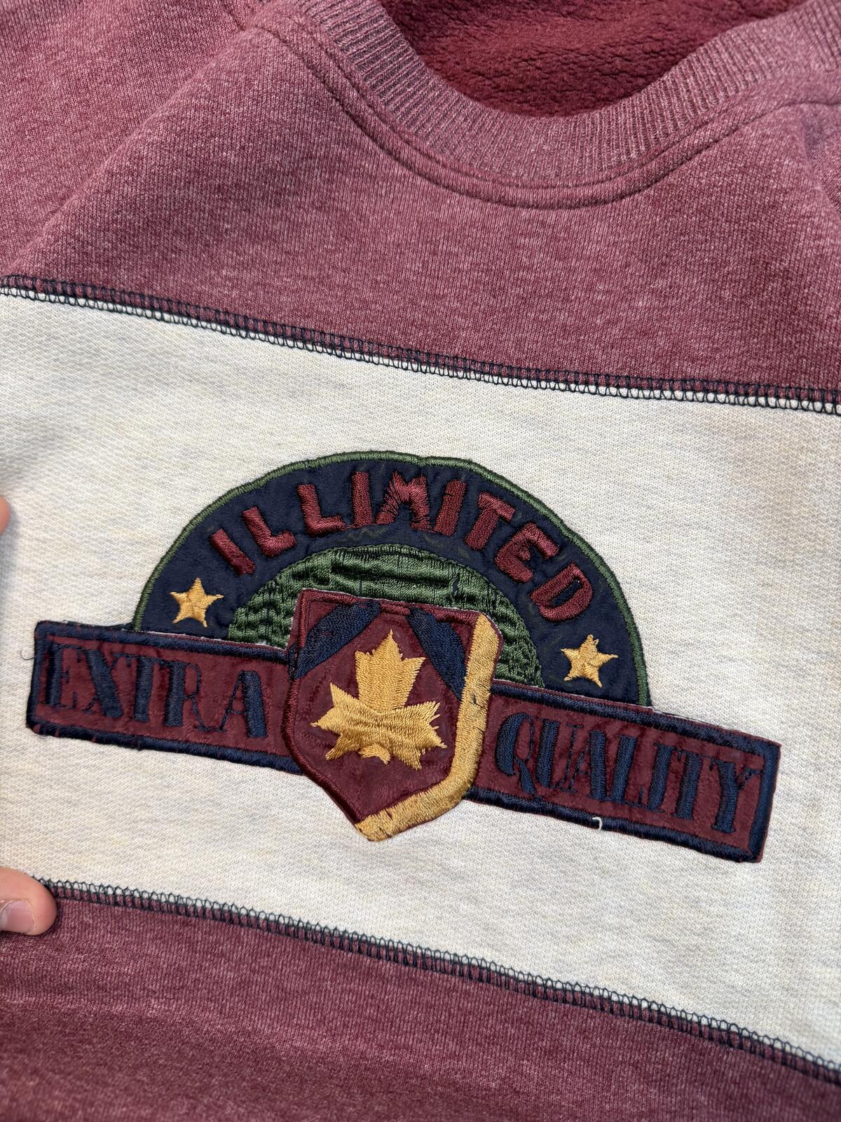 Vintage 90s graphic crewneck sweatshirt (M)