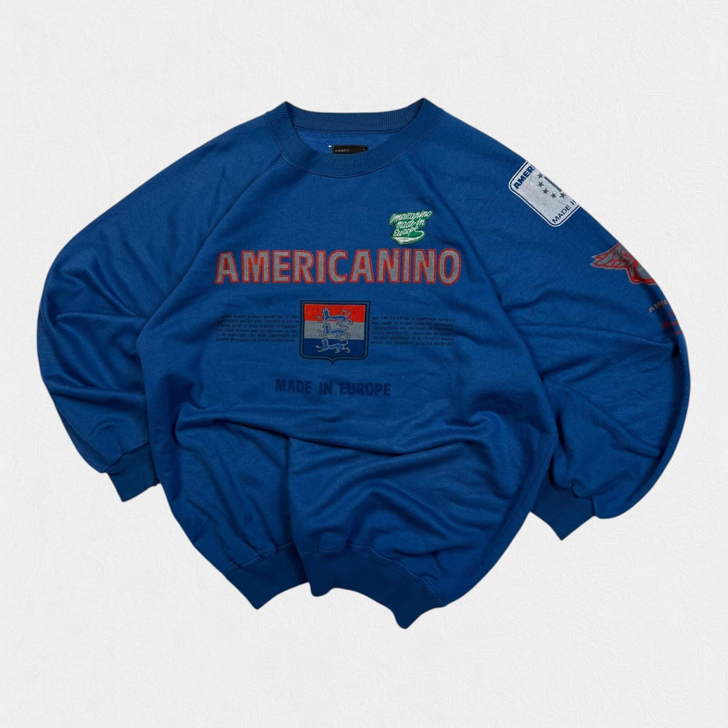 Vintage 90s americanino graphic sweatshirt (M)
