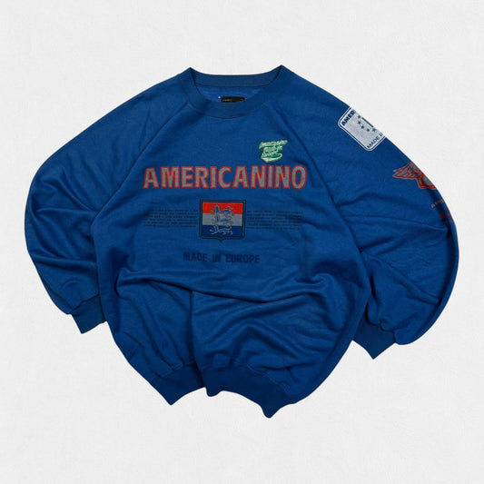 Vintage 90s americanino graphic sweatshirt (M)