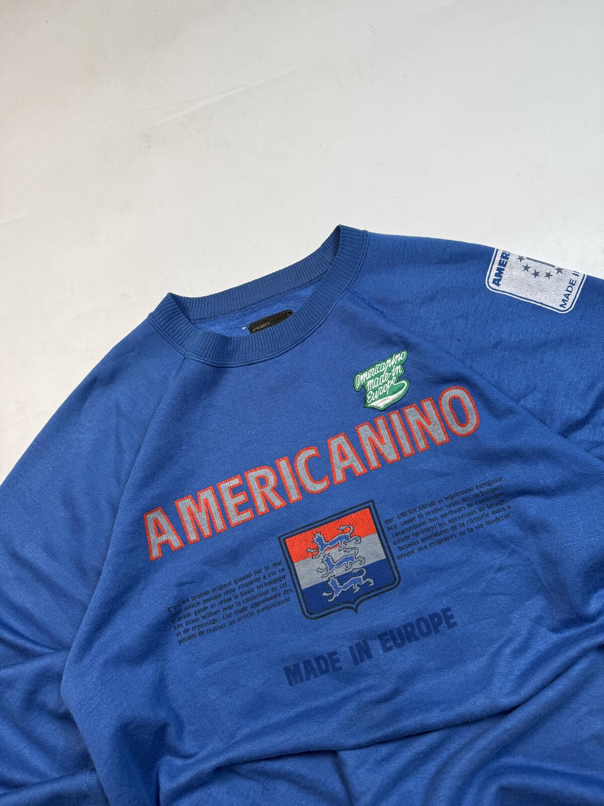 Vintage 90s americanino graphic sweatshirt (M)