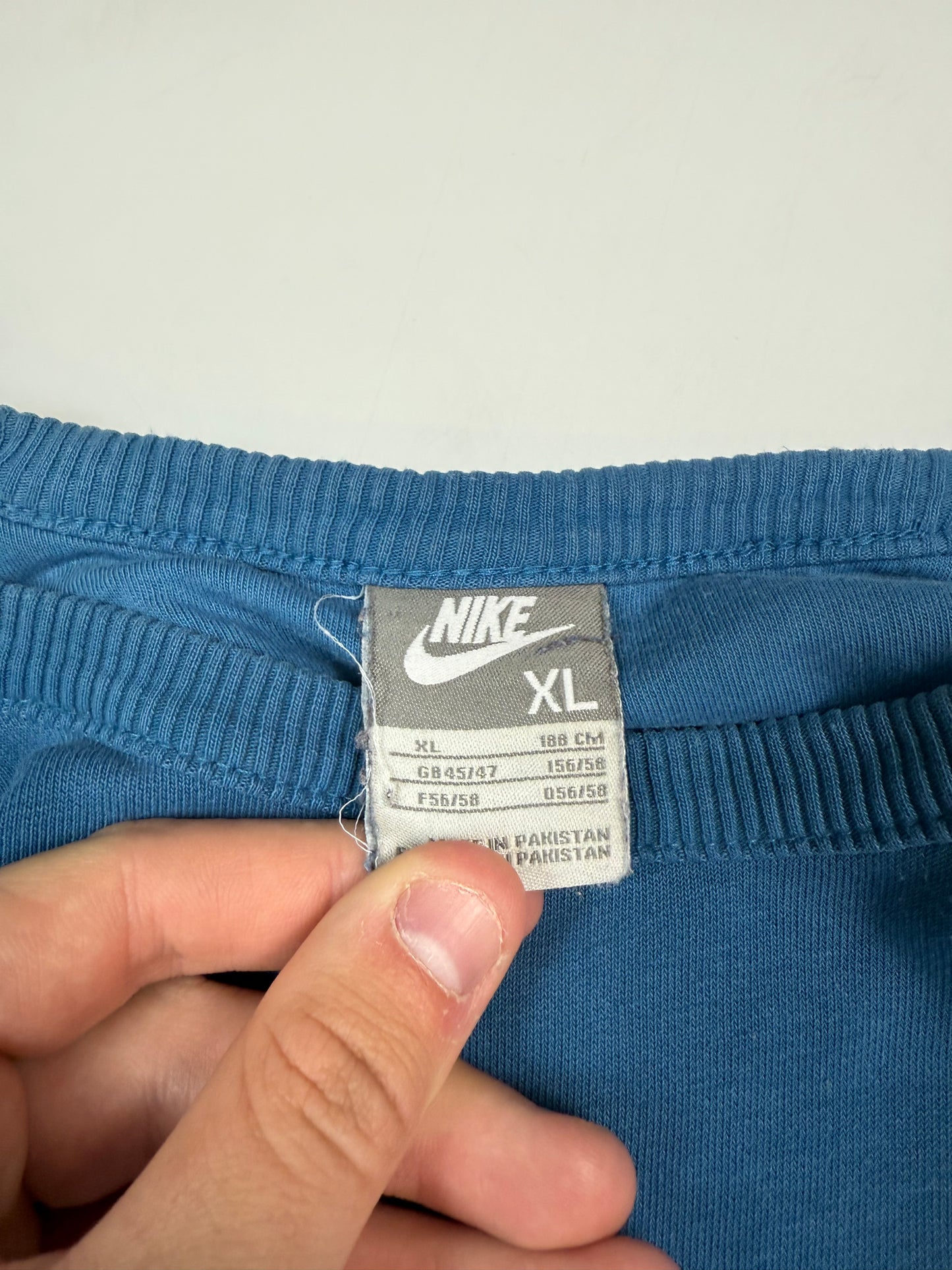 Vintage Nike spell out sweatshirt (XL)