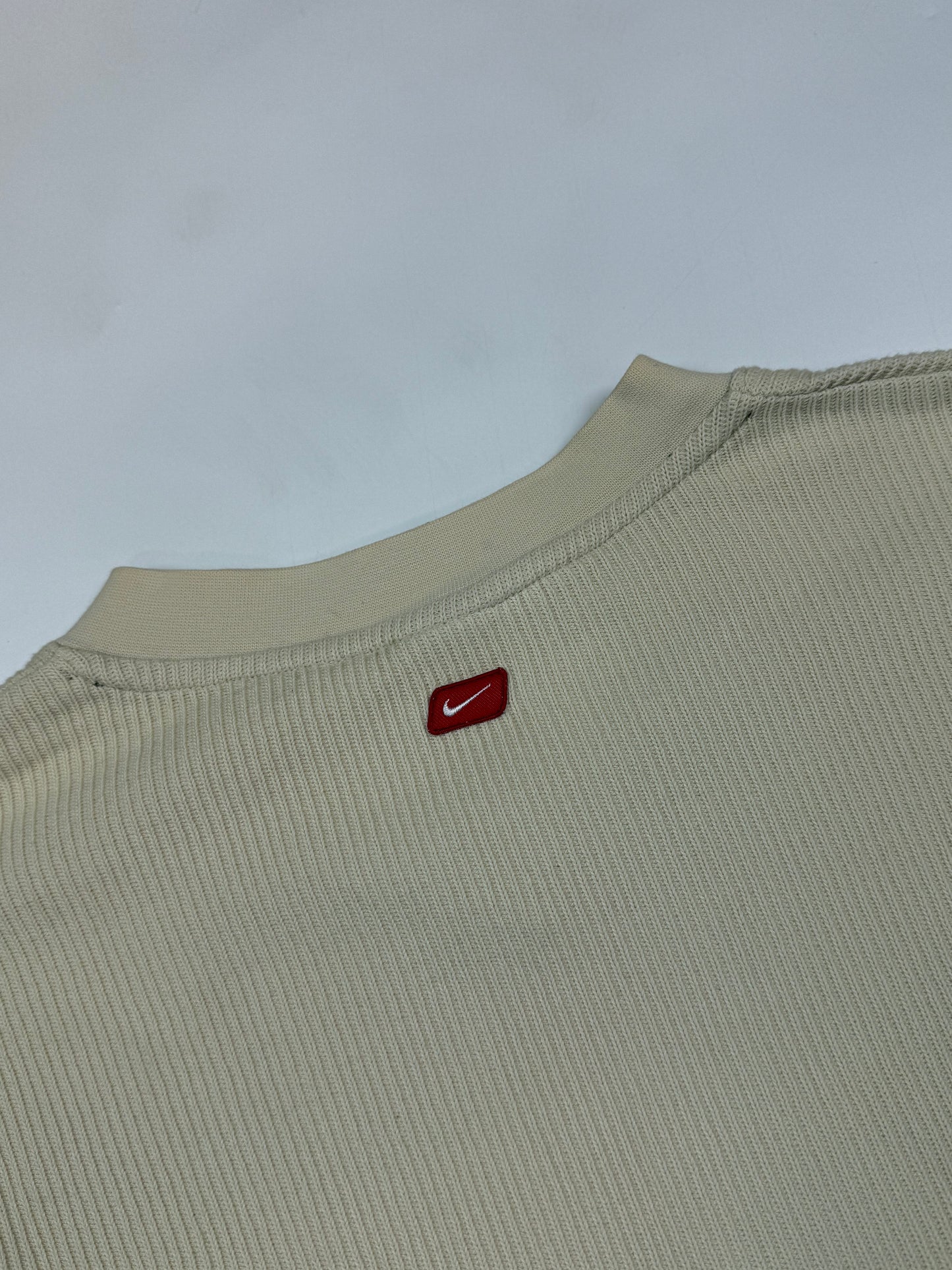 Vintage Nike athletic ribbed sweatshirt (M)