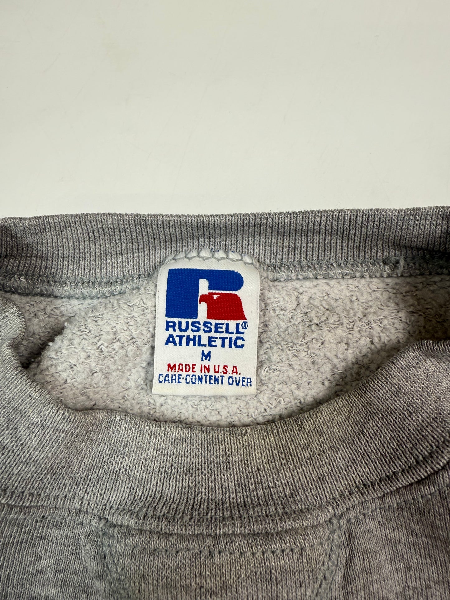 Vintage 90s Russell athletic blank sweatshirt (M)