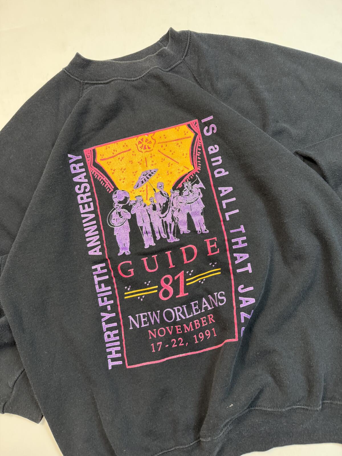 Vintage 90s graphic crewneck sweatshirt (L)