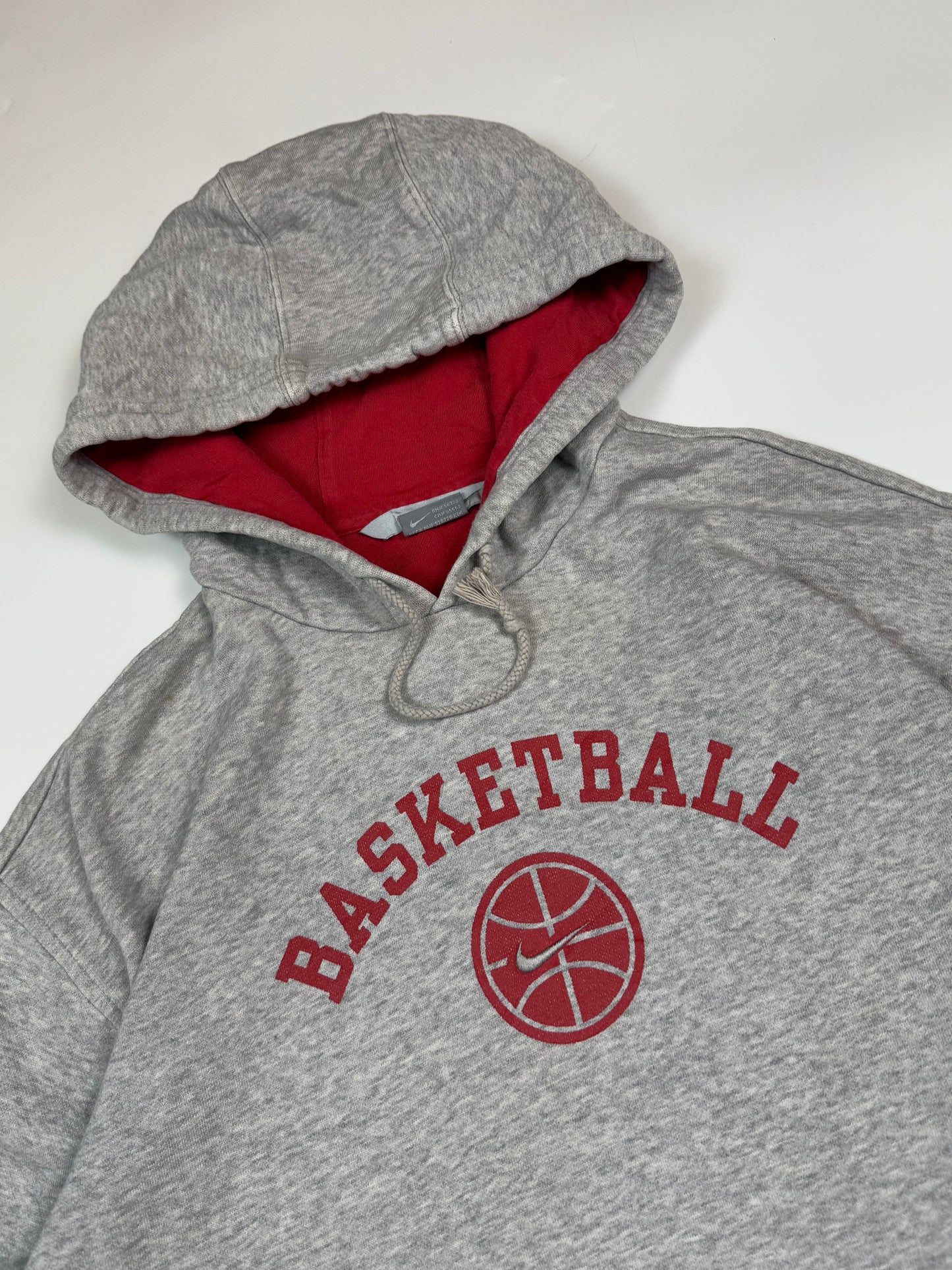 Vintage Nike basketball centre swoosh hoodie (M)