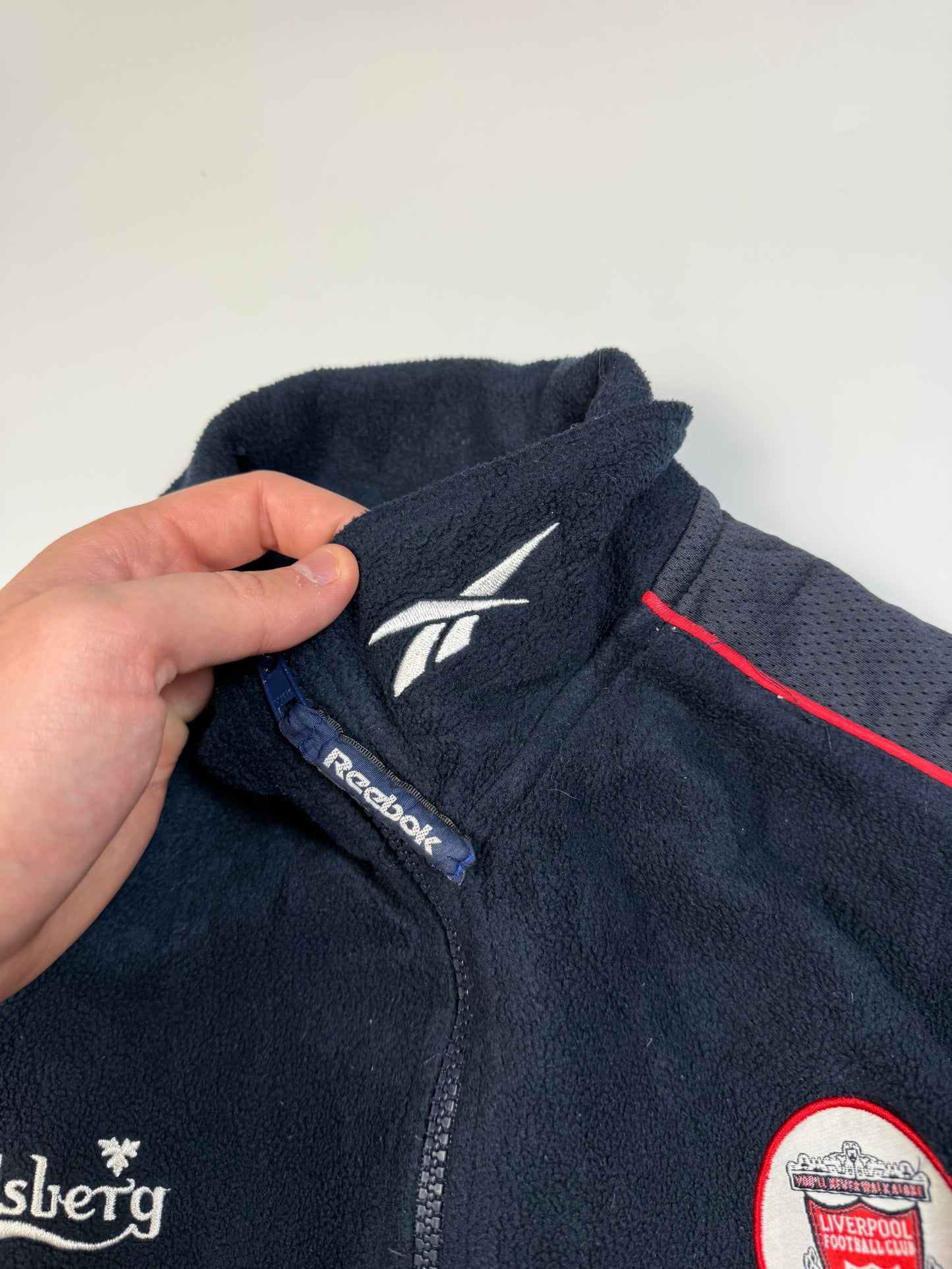 Vintage Liverpool 1998/99 Reebok football fleece (S)