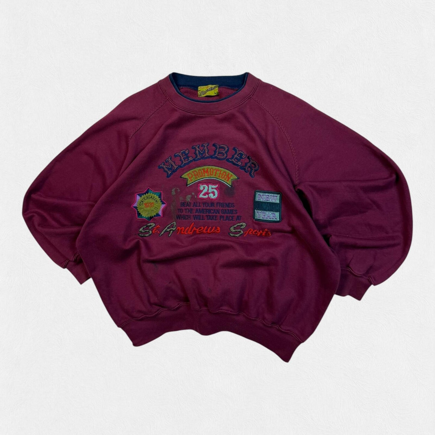 Vintage 90s graphic crewneck sweatshirt (L)