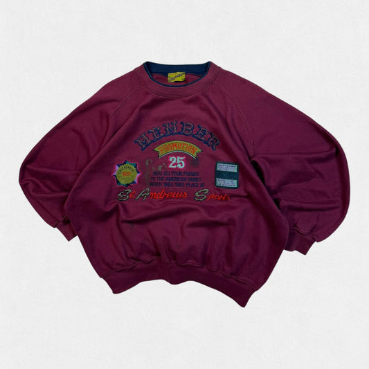 Vintage 90s graphic crewneck sweatshirt (L)