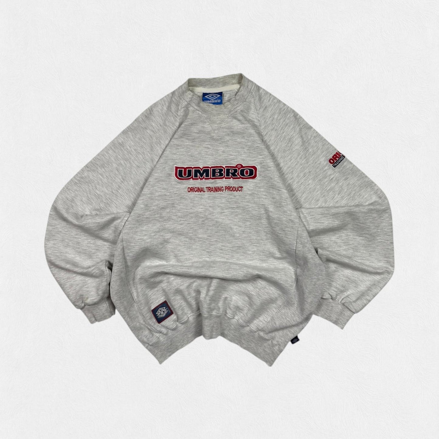 Vintage 90s Umbro pro training spell out sweatshirt (XL)