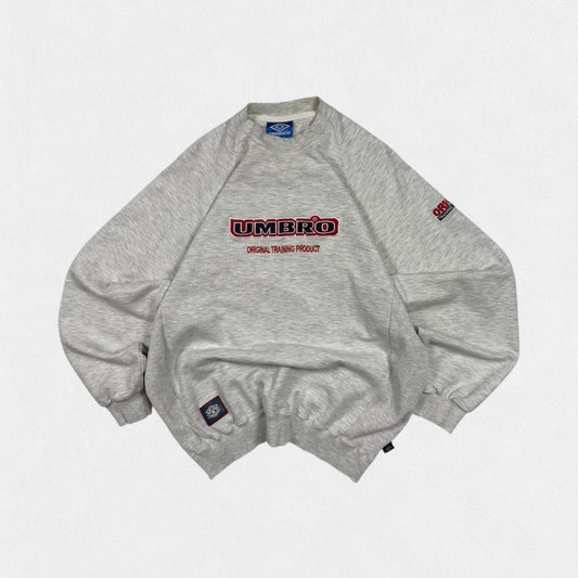 Vintage 90s Umbro pro training spell out sweatshirt (XL)