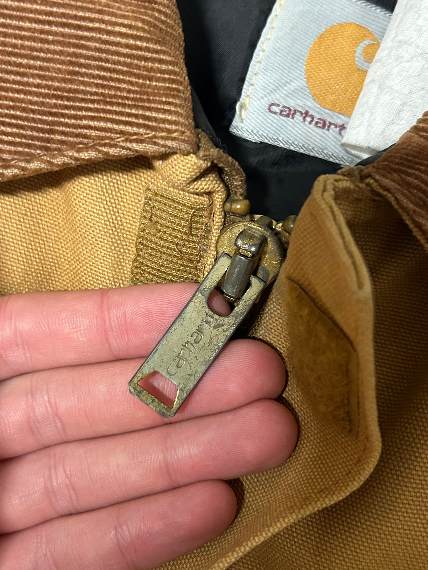 Vintage 90s Carhartt quilted jacket (S)