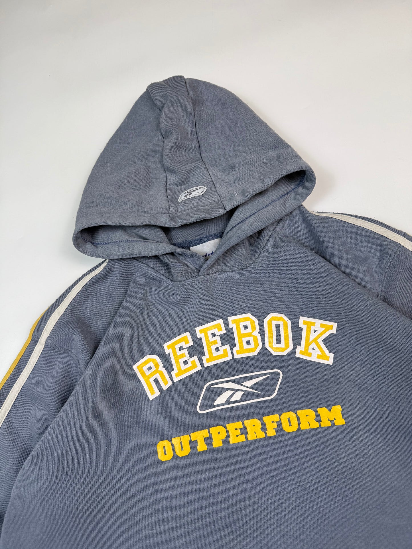 Vintage Reebok outperform spell out hoodie (S)