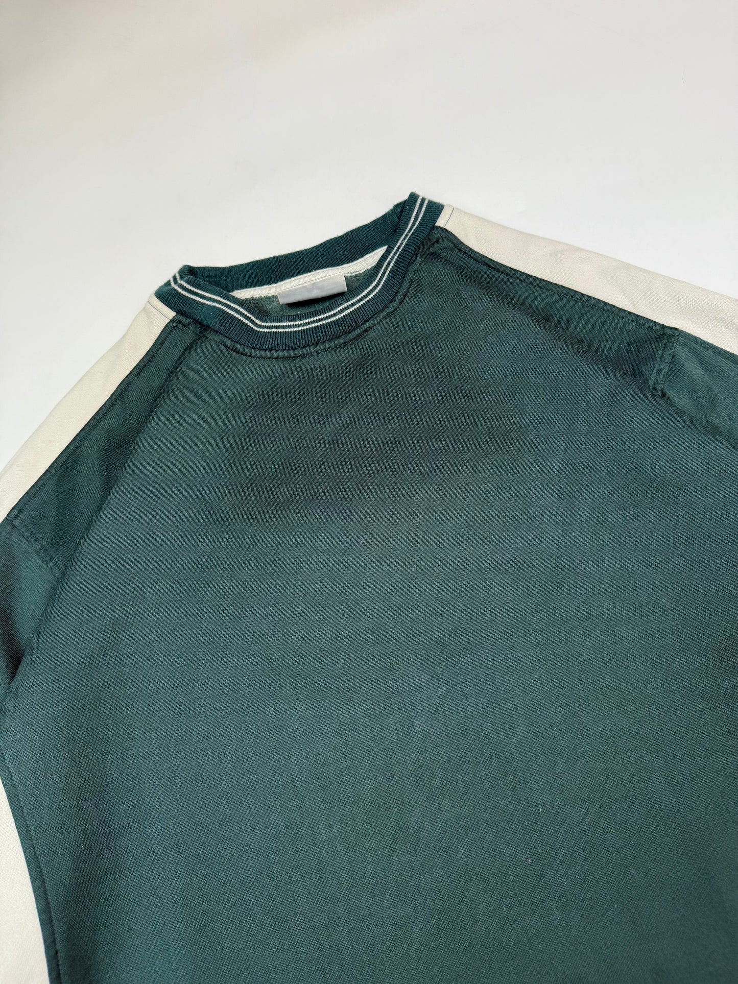 Vintage Puma colour block sweatshirt (L)