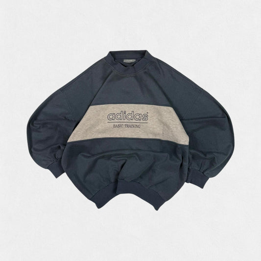 Vintage 90s adidas spell out sweatshirt (L)