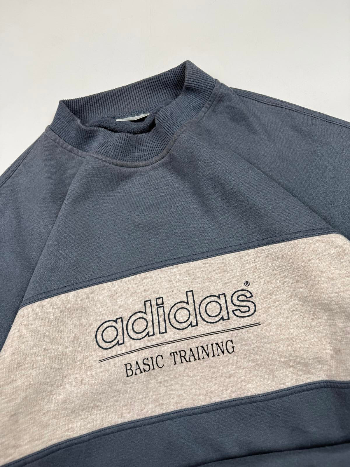 Vintage 90s adidas spell out sweatshirt (L)
