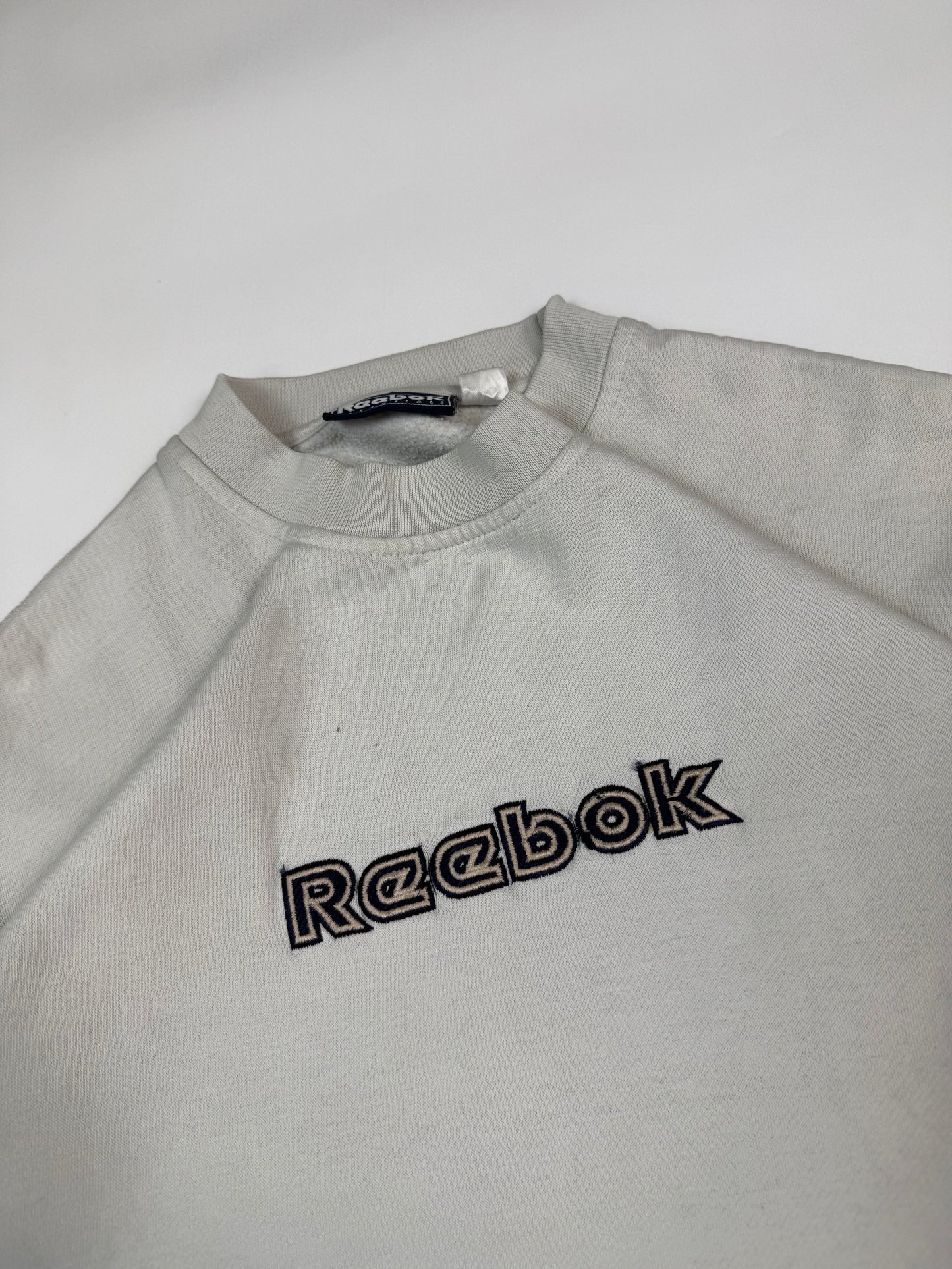 Vintage 90s Reebok spell out sweatshirt (M)