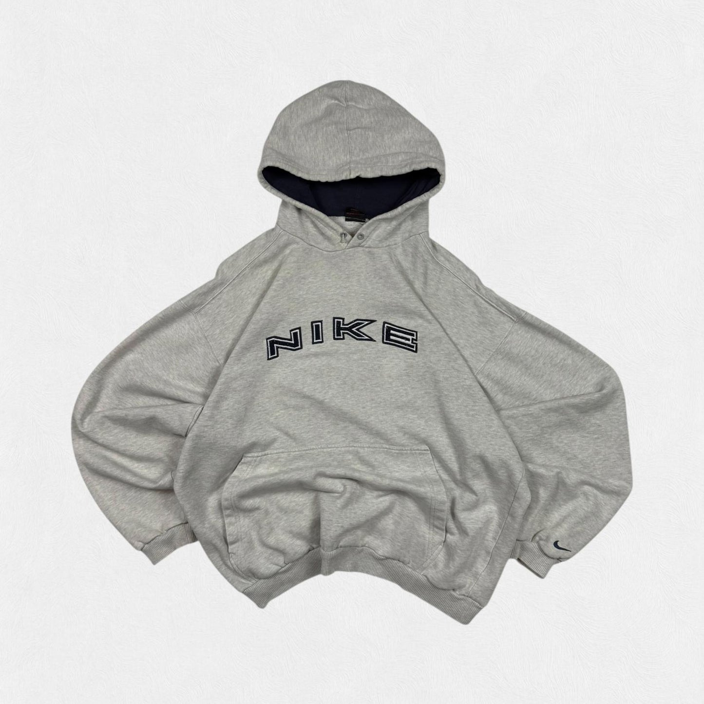 Vintage 90s Nike spell out hoodie (XL)