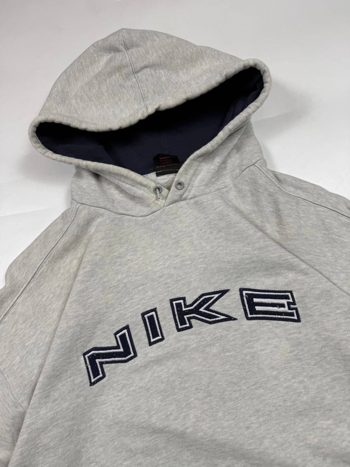 Vintage 90s Nike spell out hoodie (XL)
