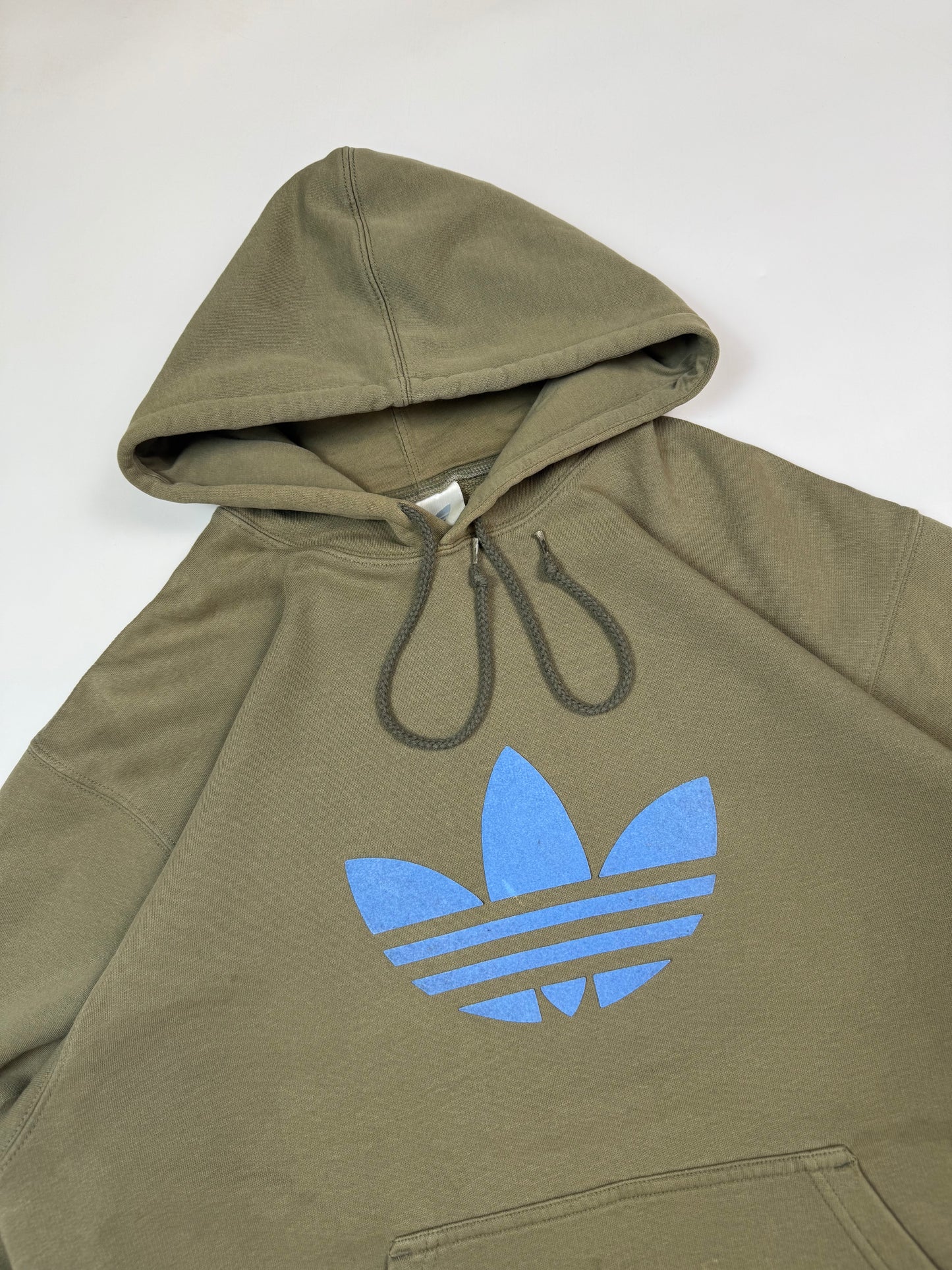 Vintage 90s Adidas originals centre logo hoodie (M)