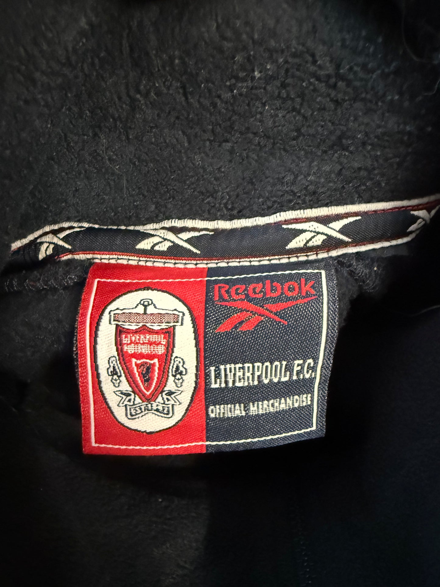 Vintage Liverpool 1998/99 Reebok football fleece (S)