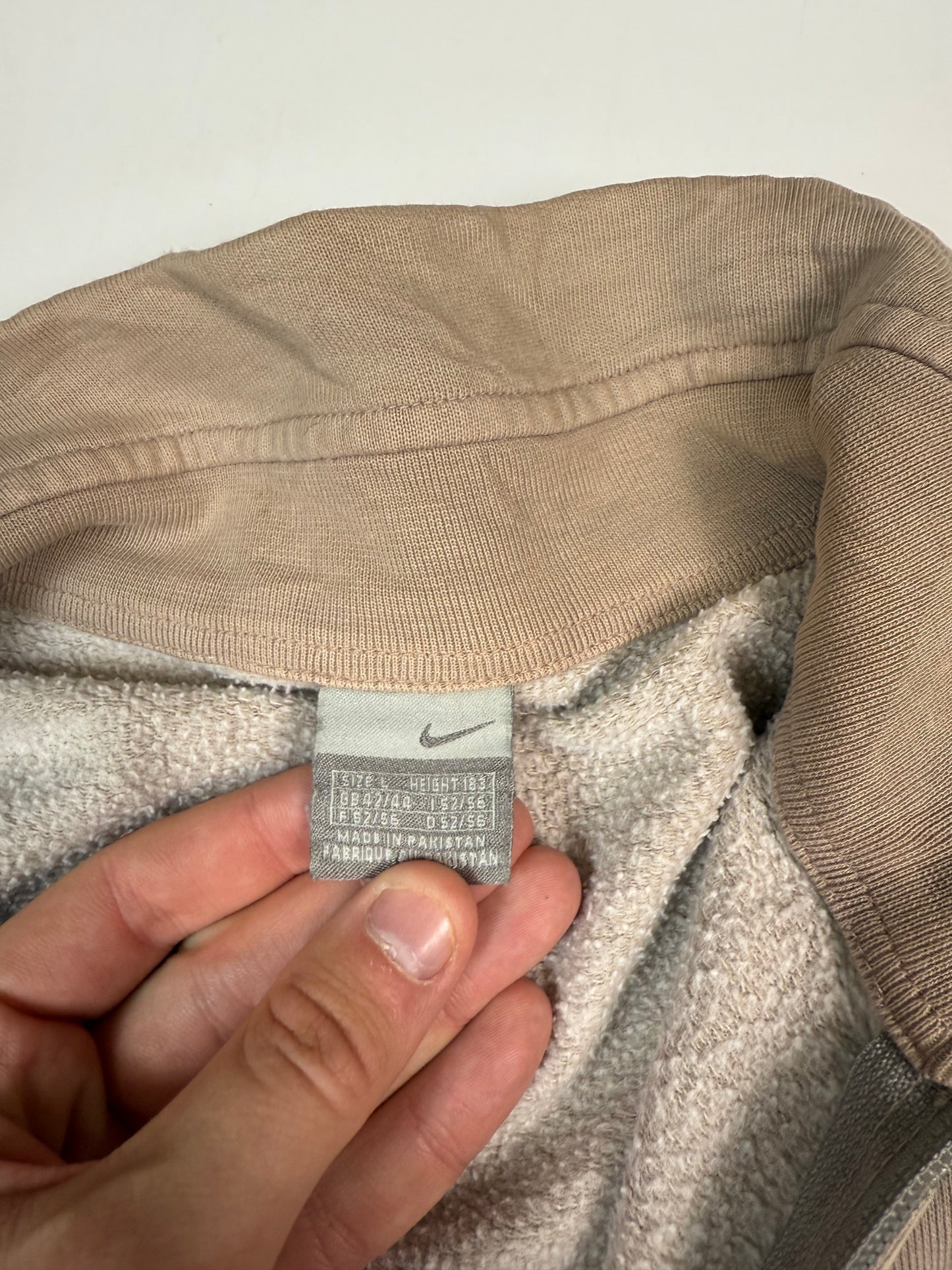 Vintage Nike swoosh spell out track top (L)