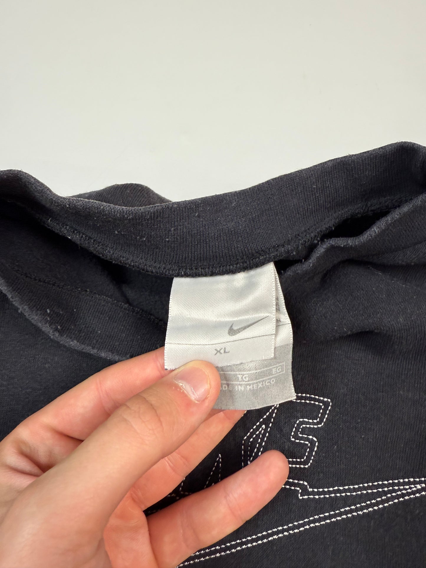 Vintage Nike spell out sweatshirt (XL)