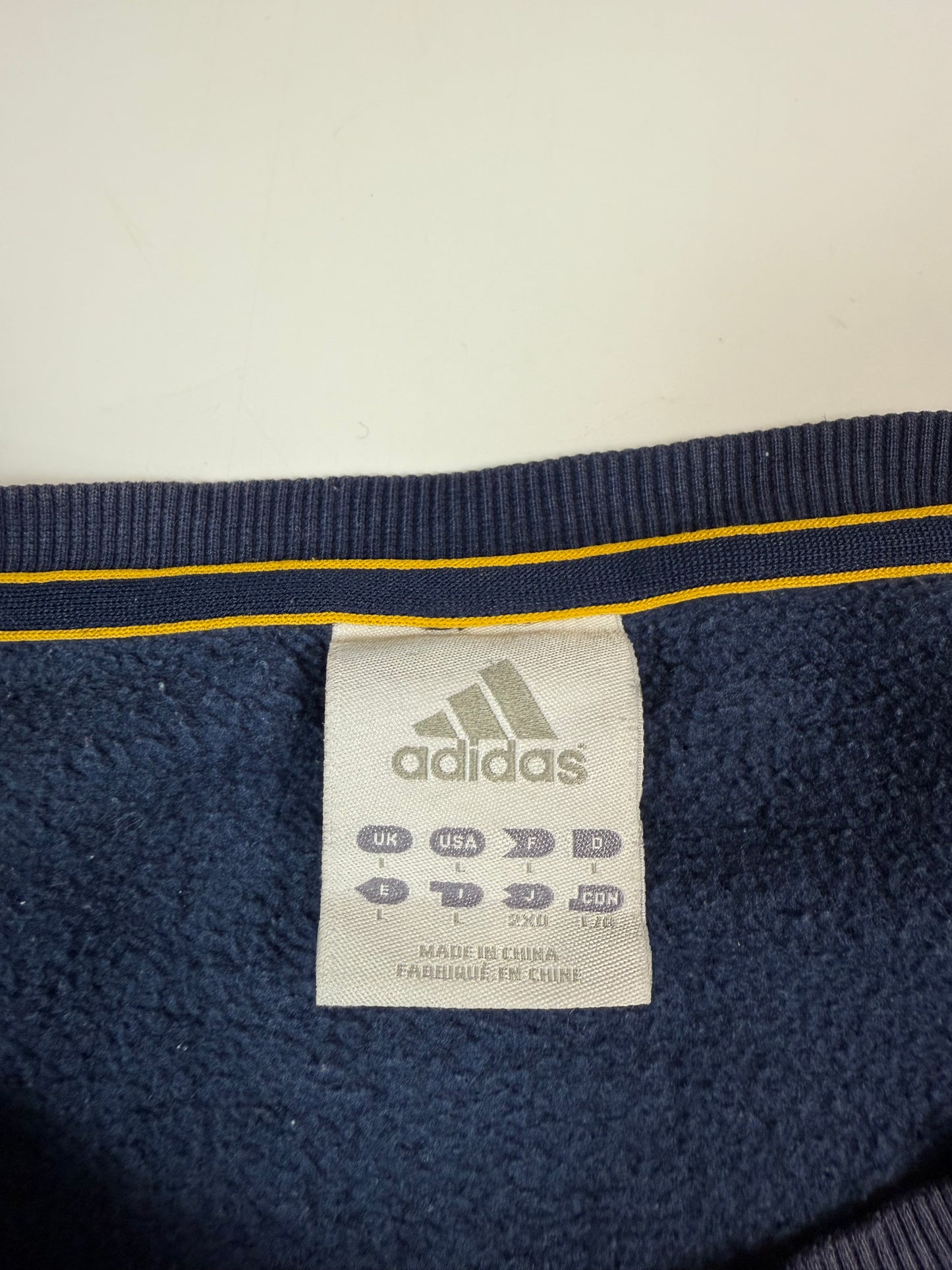 Vintage Adidas spell out sweatshirt (L)