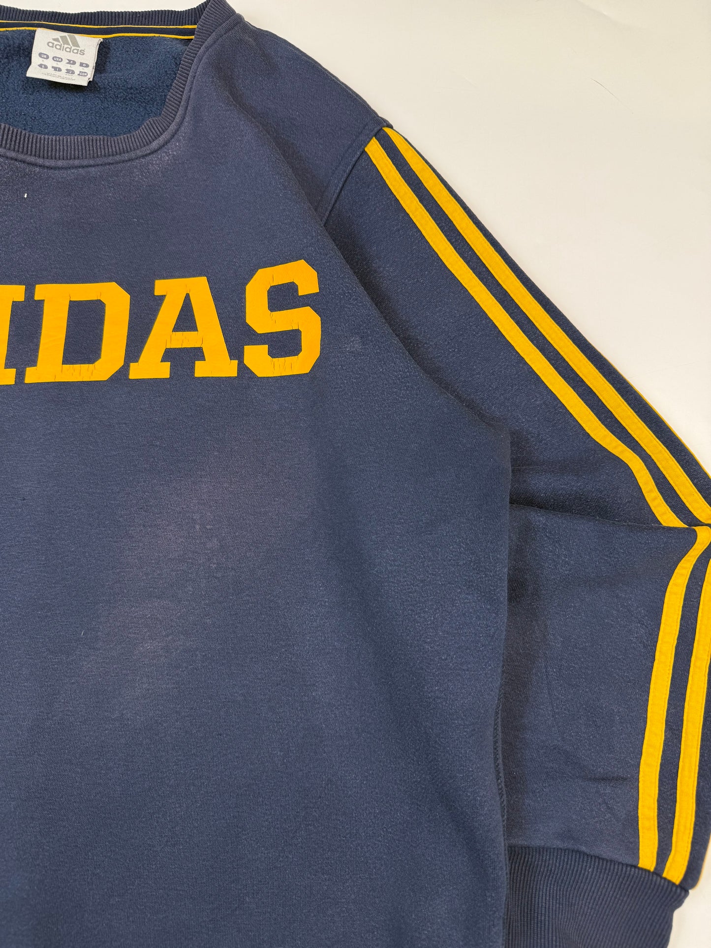 Vintage Adidas spell out sweatshirt (L)