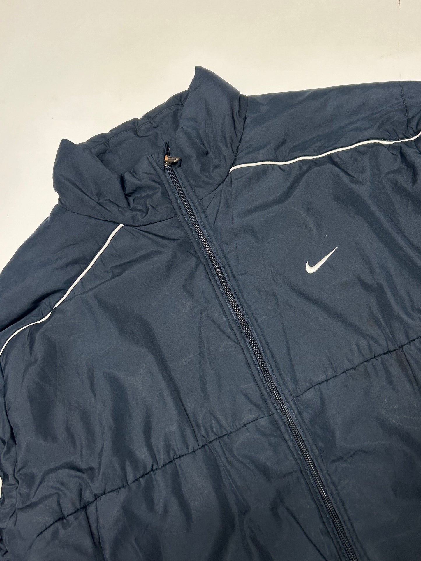 Vintage Nike athletic dept puffer jacket (XL)