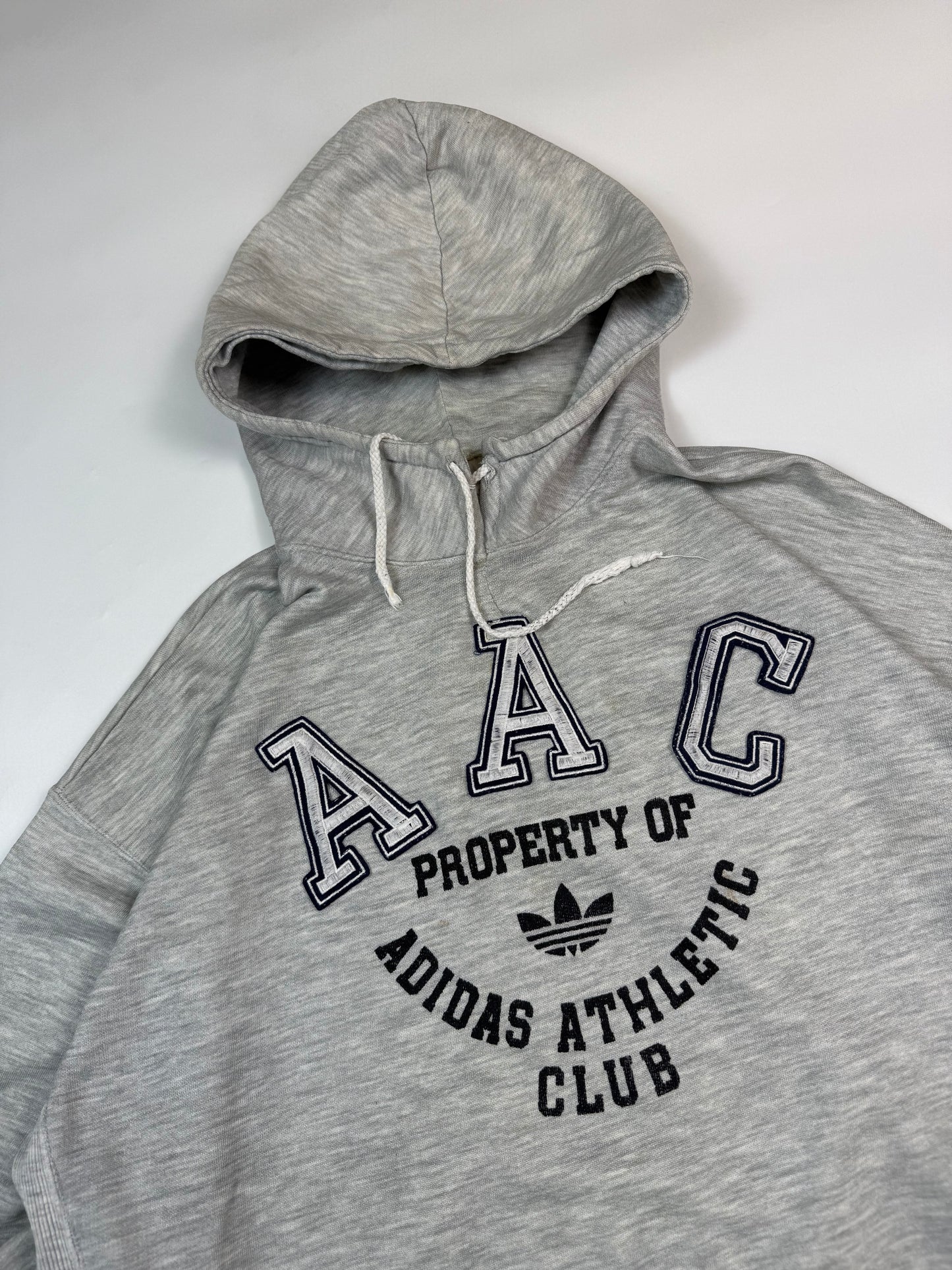 Vintage 90s Adidas athletic club AAC hoodie (M)