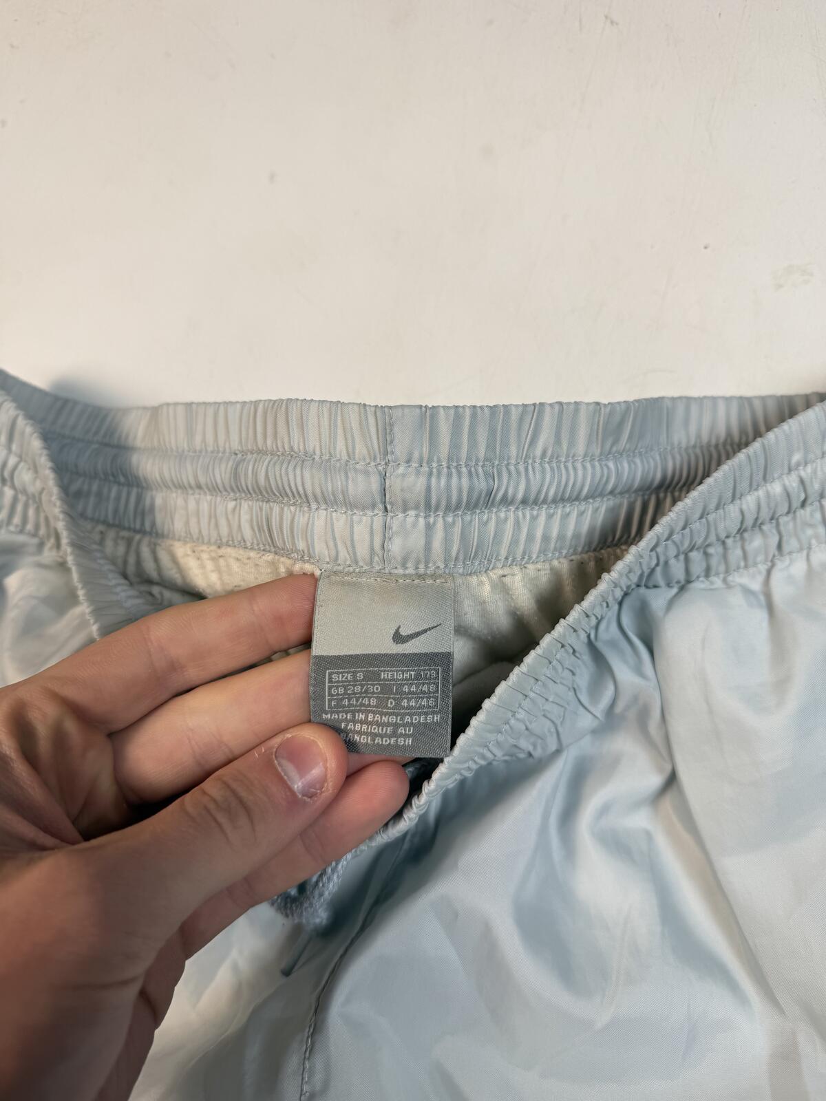 Vintage Y2K Nike side stripe baggy track pants (S)