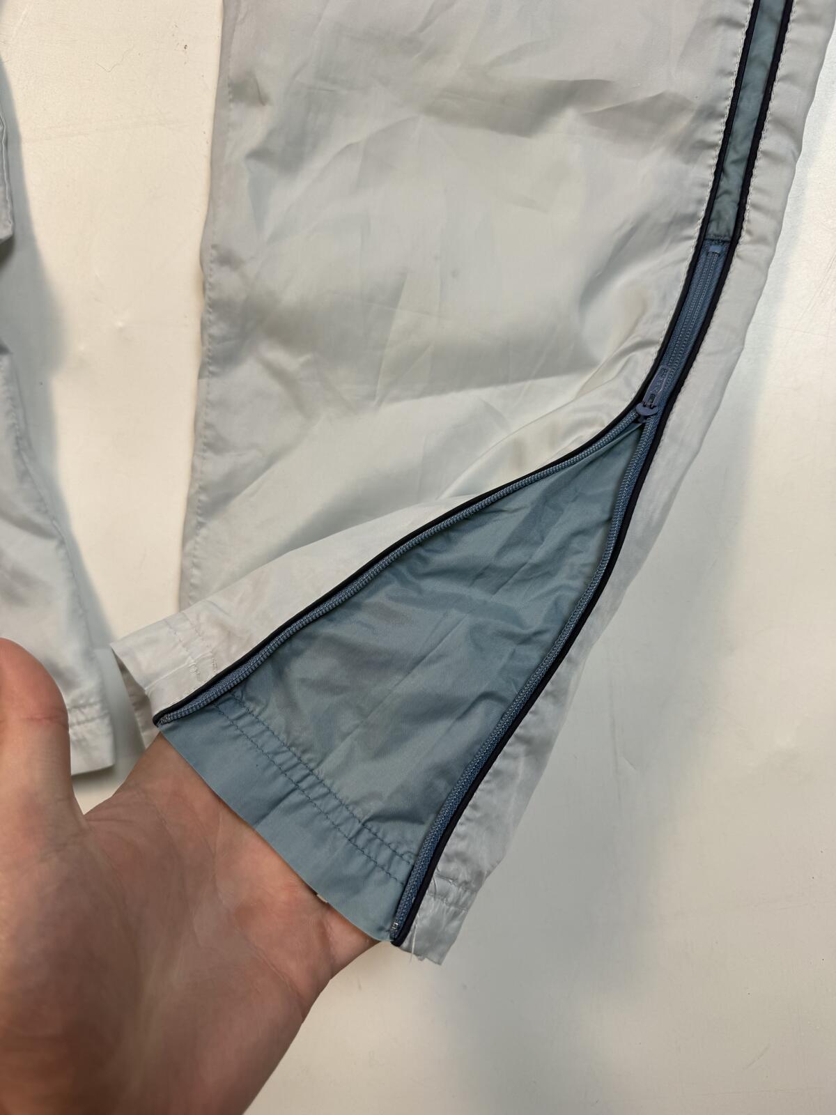 Vintage Y2K Nike side stripe baggy track pants (S)