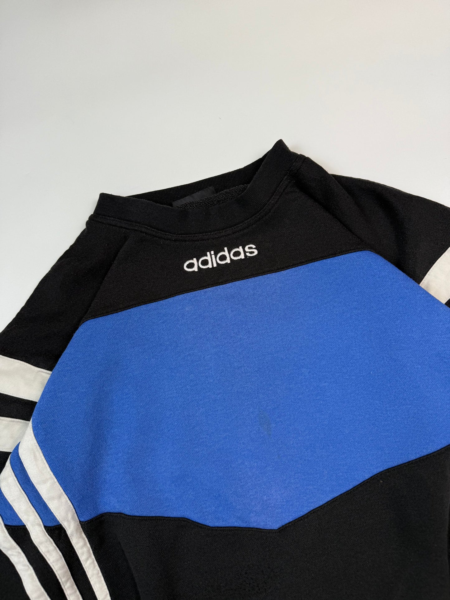 Vintage 90s Adidas originals colour block sweatshirt (L)