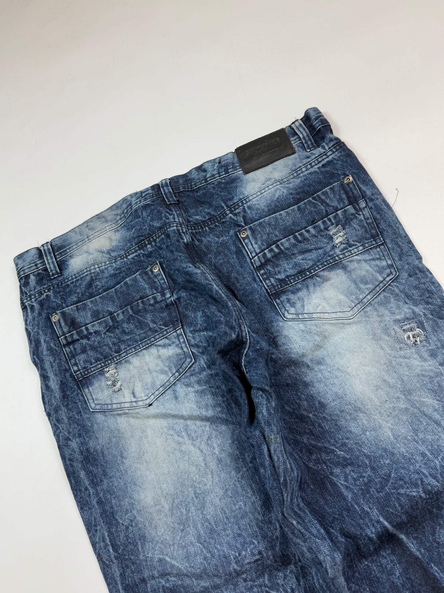 Vintage South Pole ripped baggy jeans (W40)