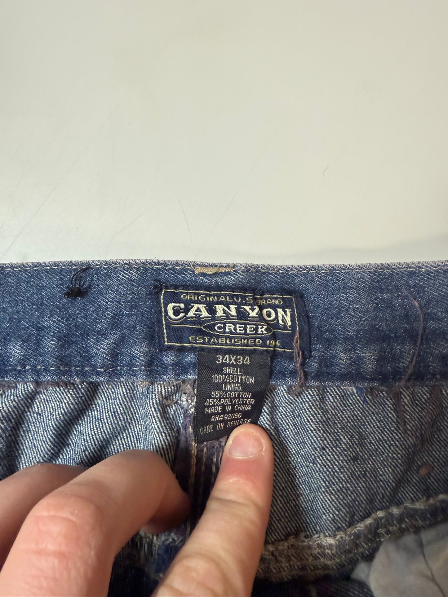 Vintage baggy carpenter jeans (W30)