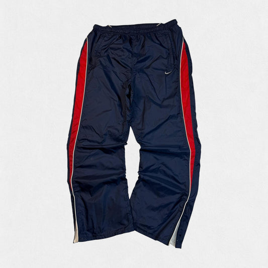 Vintage Y2K Nike side stripe baggy track pants (XL)