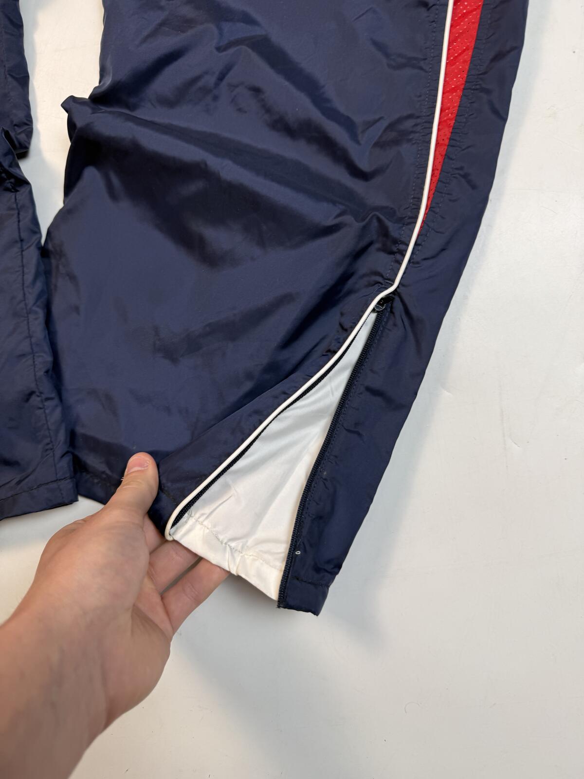 Vintage Y2K Nike side stripe baggy track pants (XL)
