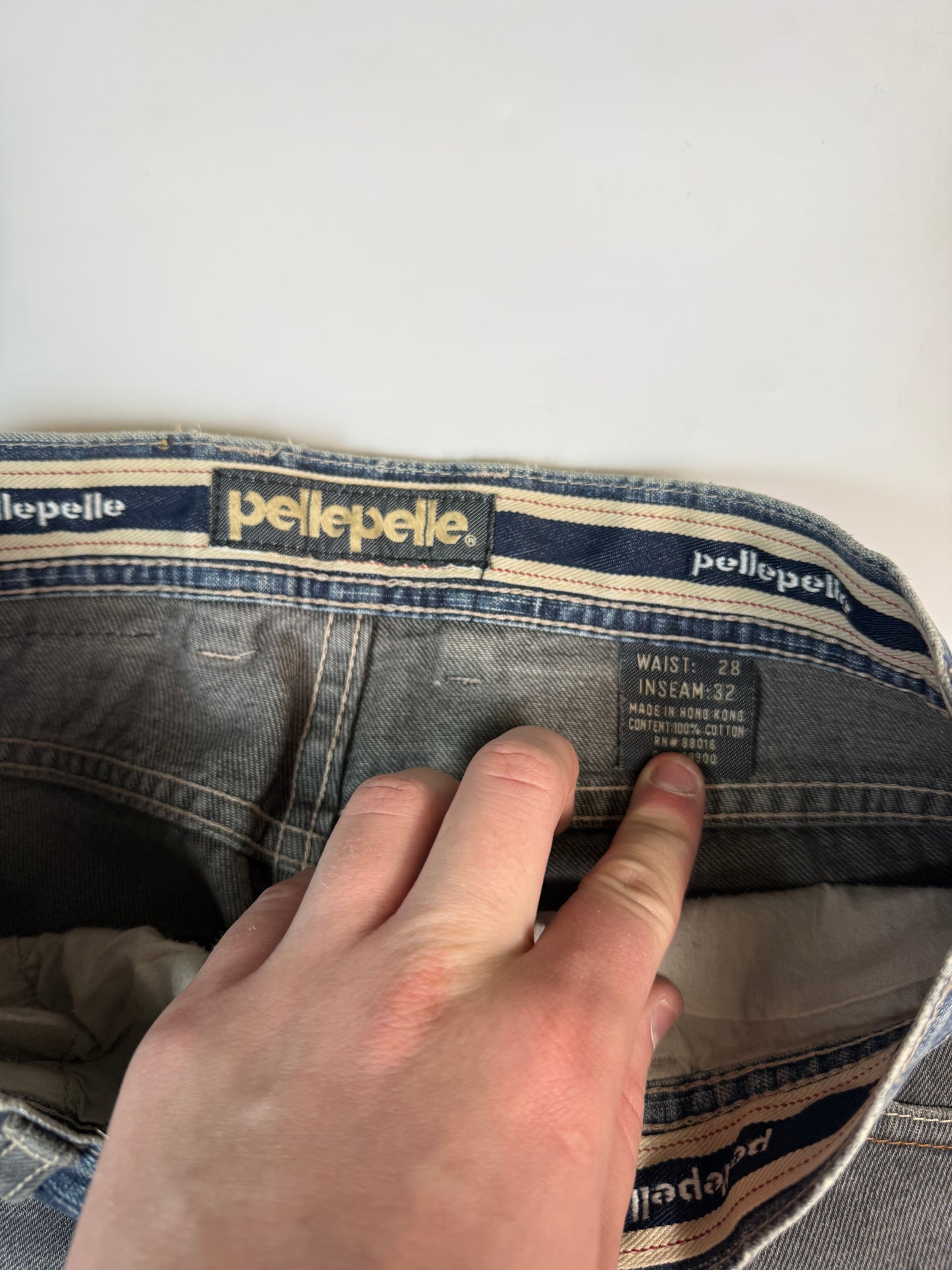 Vintage Pelle Pelle baggy jeans (W30)