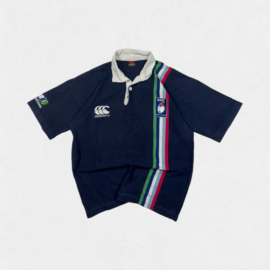 Vintage Canterbury six nations rugby union shirt (S)