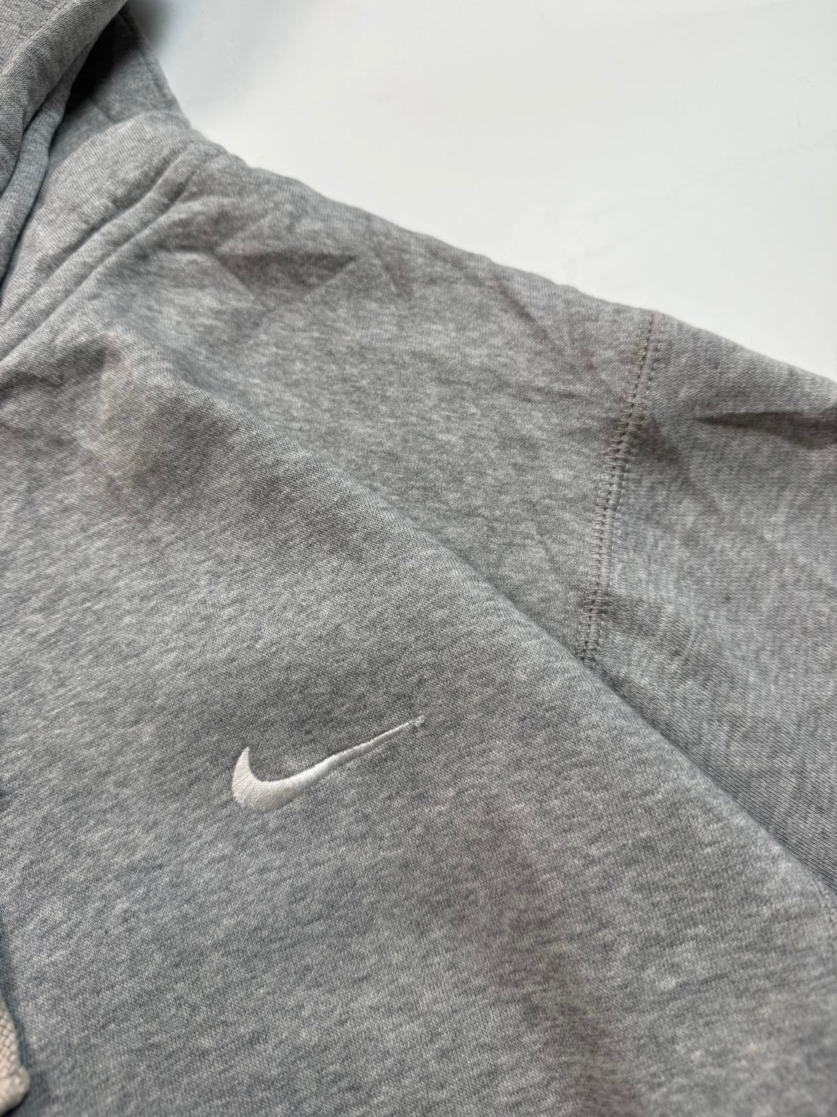 Vintage Nike mini swoosh zip up hoodie (L)