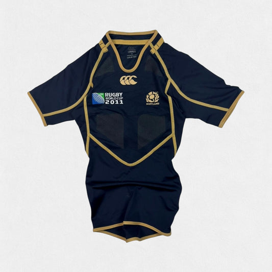 Scotland 2011 world cup Canterbury player pro rugby union shirt (S)