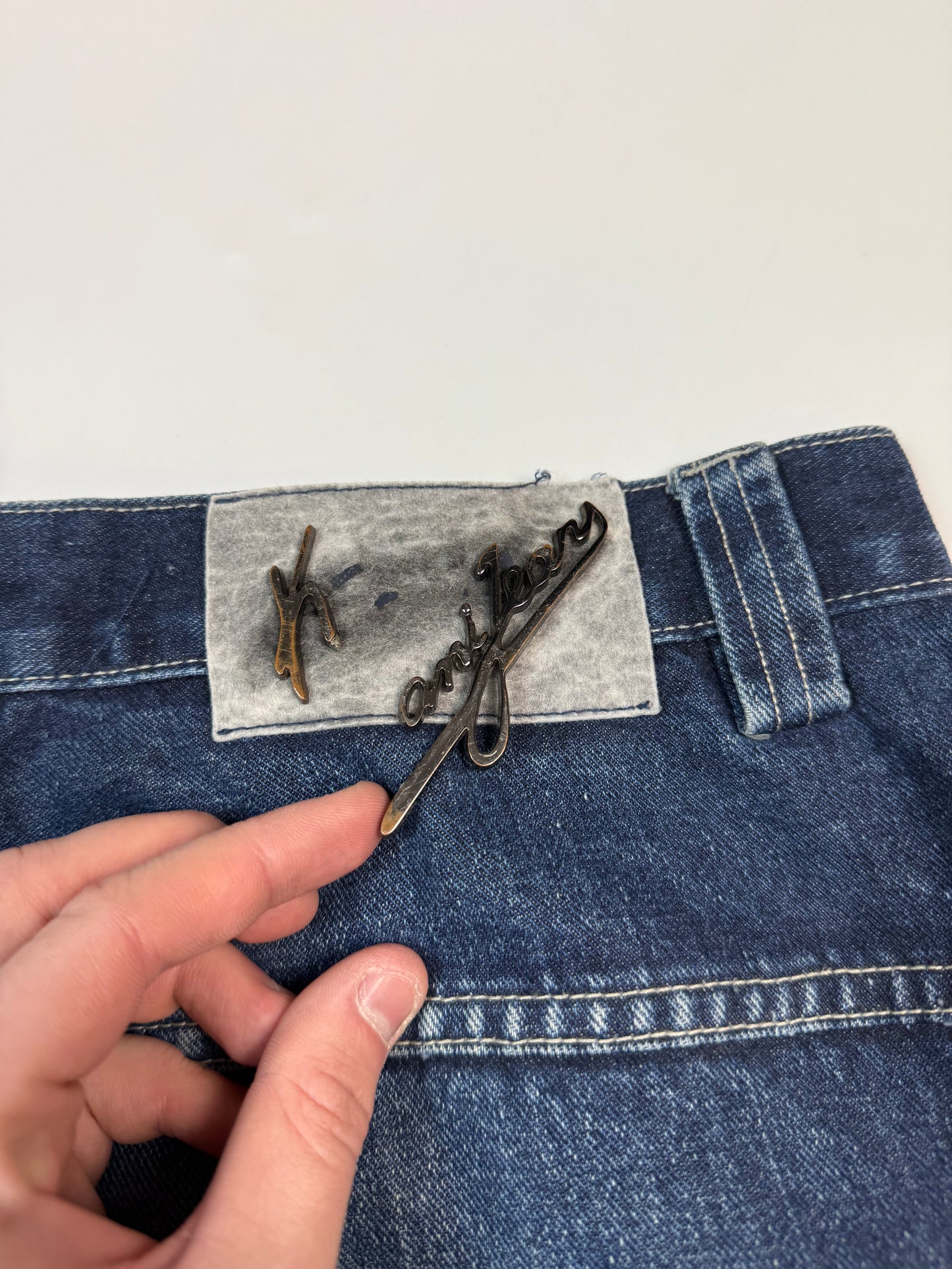 Vintage Karl Kani baggy carpenter jeans (W32)