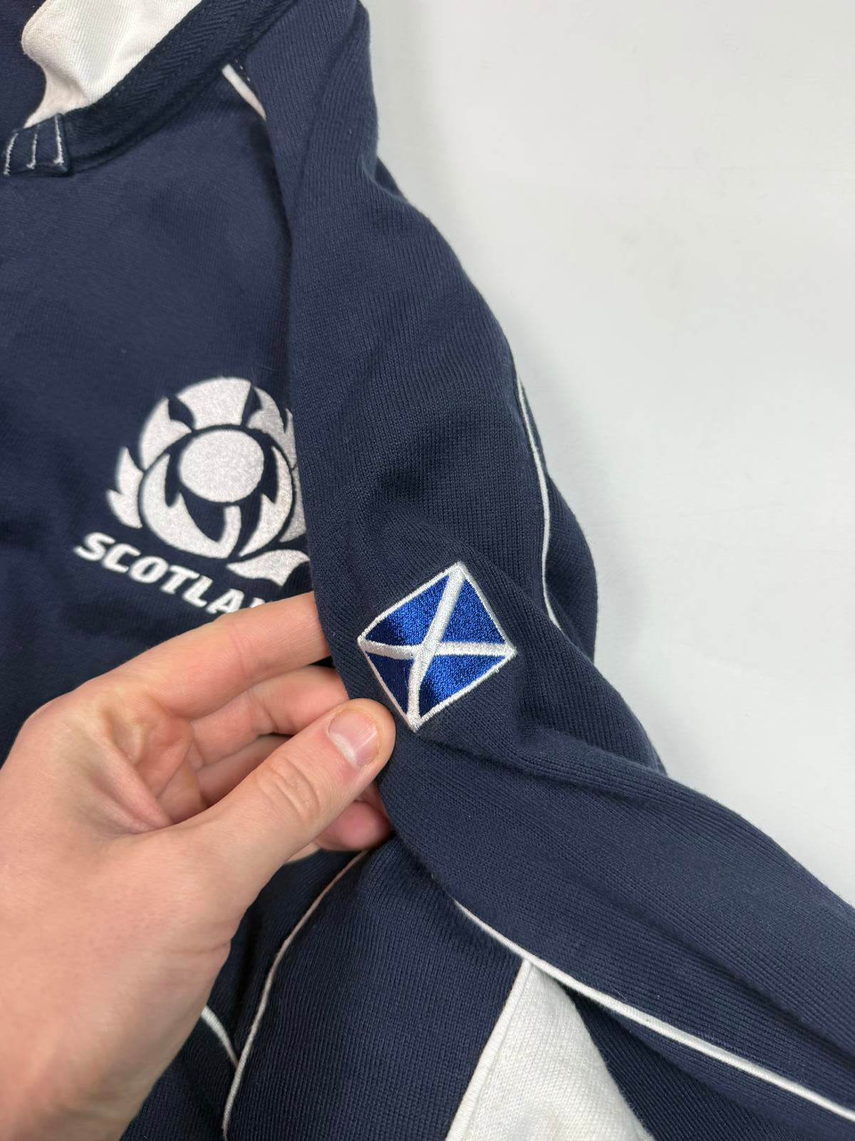 Vintage Scotland rugby world cup 2007 Canterbury rugby shirt (L)
