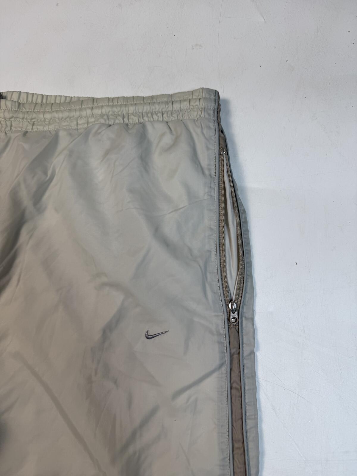 Vintage Y2K Nike side stripe baggy track pants (XL)
