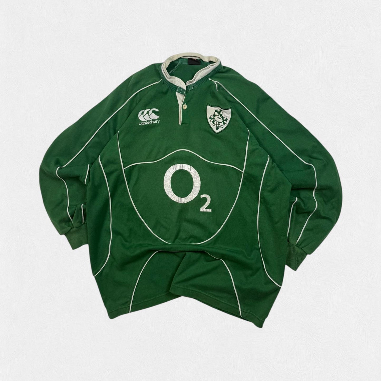 Vintage Ireland 2007/08 Canterbury rugby shirt (XL)